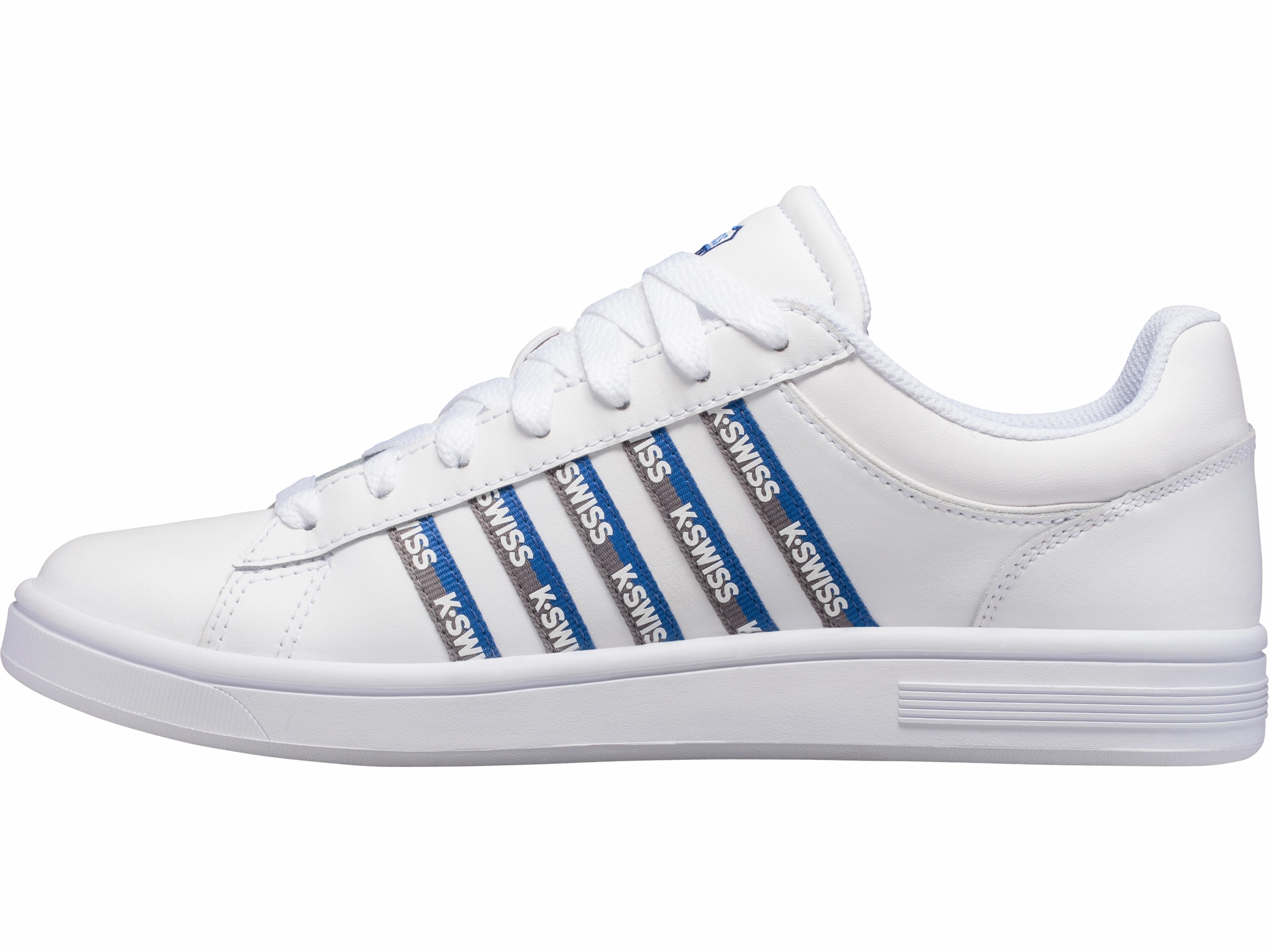 06933-143-M | COURT WINSTON TAPE | WHITE/LAPIS BLUE/STINGRAY