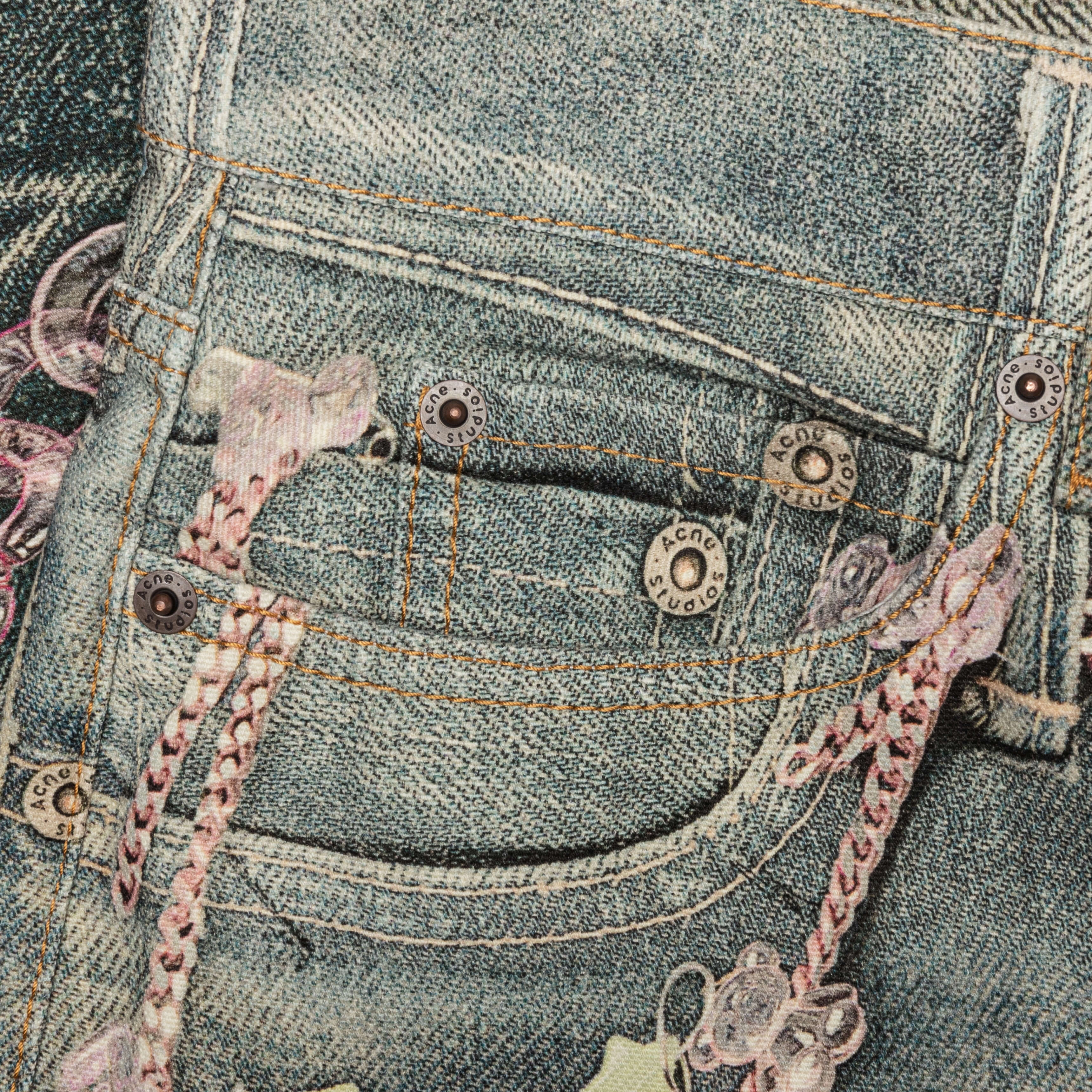 1981M Baggy Fit Jeans Fn-Mn-Trou001101 - Mid Blue