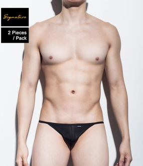 2pc/Pack Sexy Men's Underwear Signature Mini Jock - Hwan Ha (Ultra Thin Nylon Series)