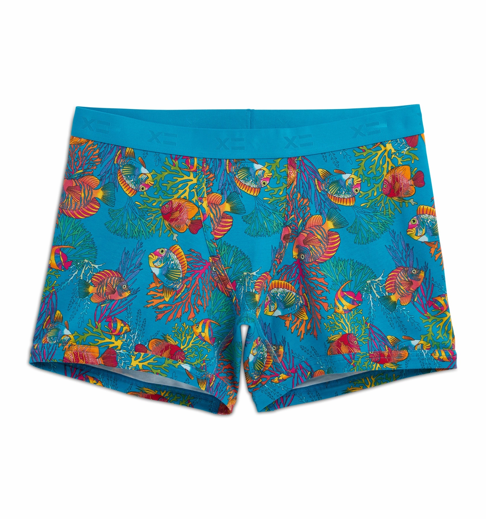 4.5" Trunks - Rainbow Fish