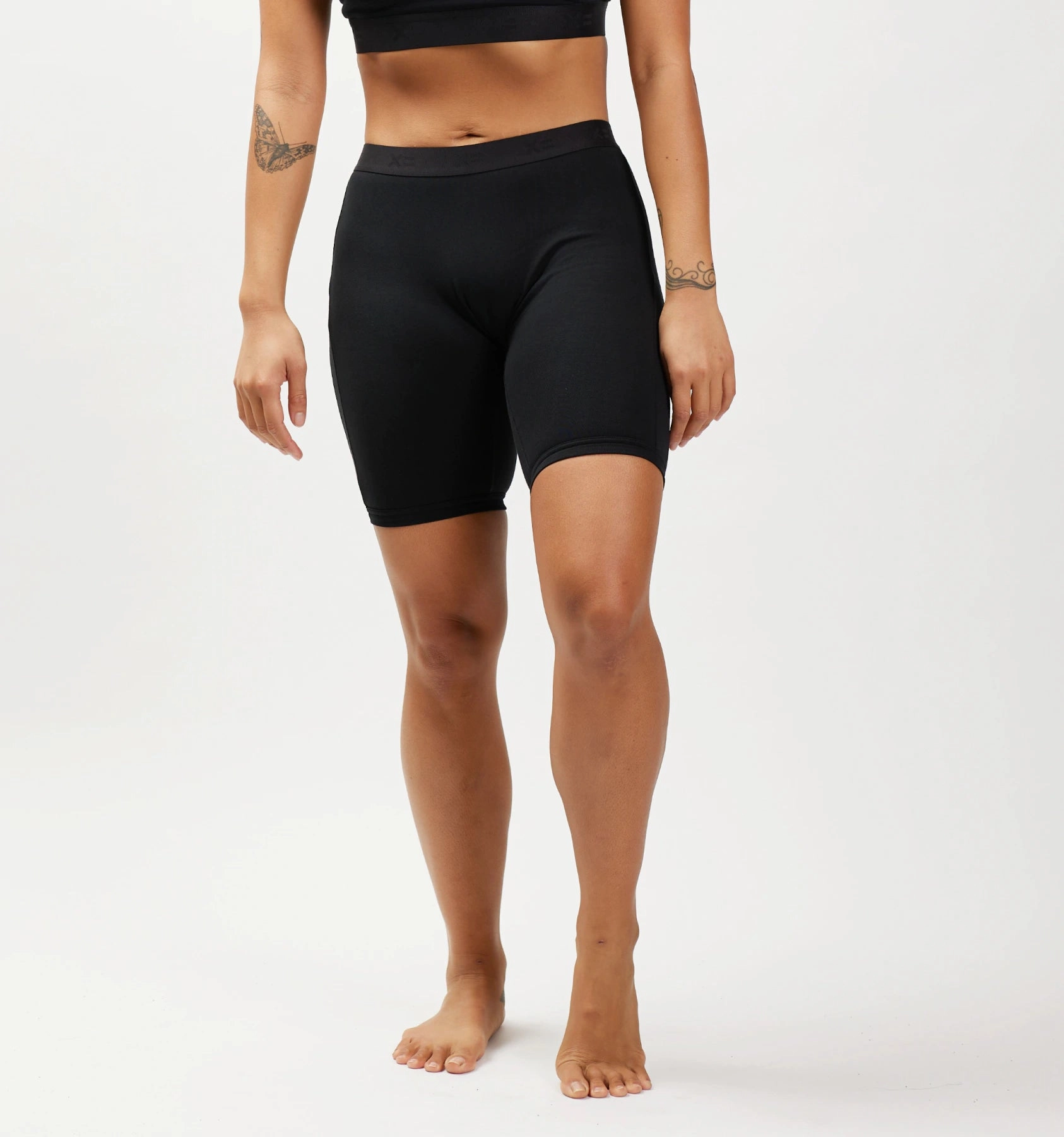 9" Boxer Briefs - Black Rainbow