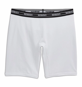 9" Boxer Briefs - Retro White