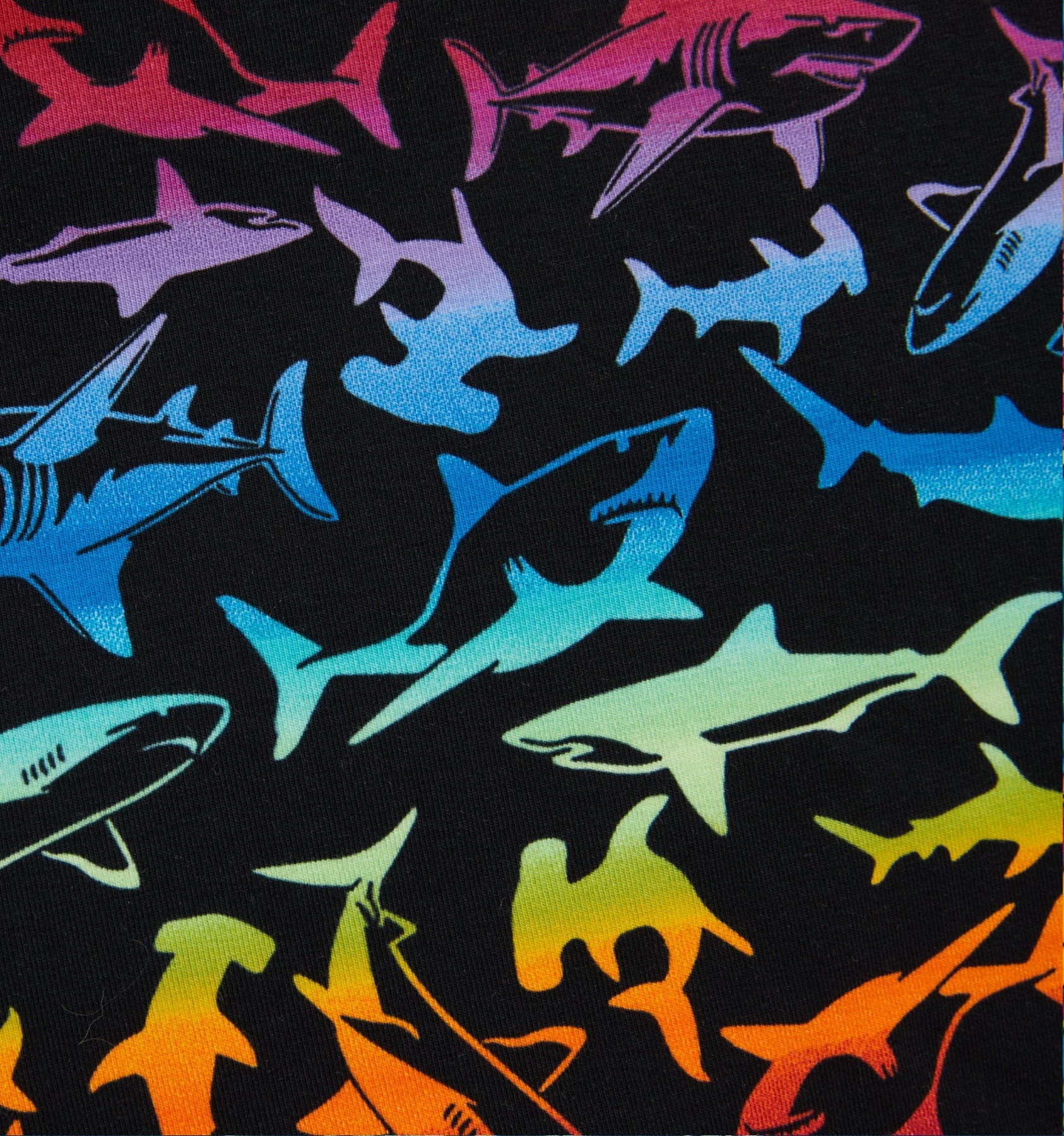 9" Boxer Briefs - Shark Frenzy