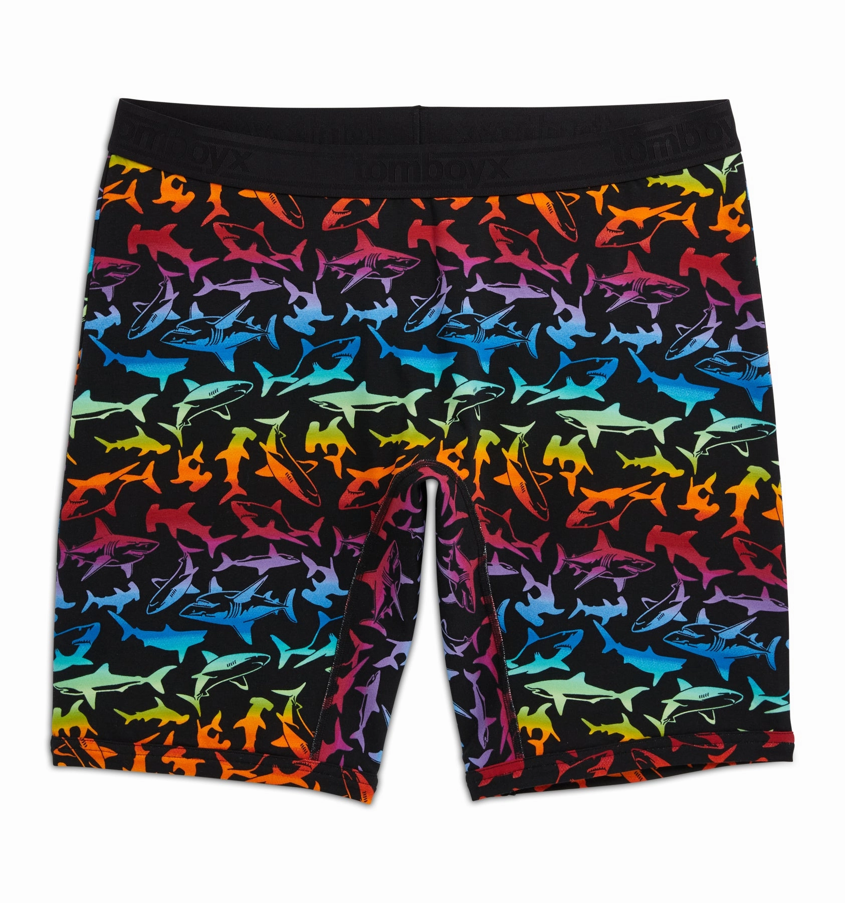 9" Boxer Briefs - Shark Frenzy