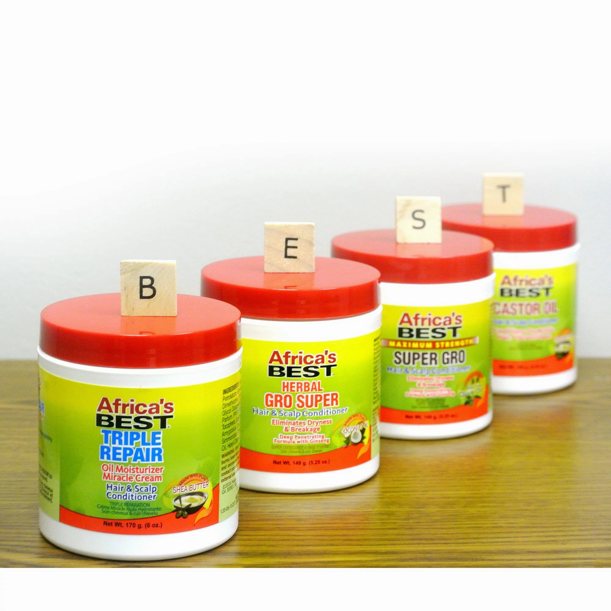 Africa's Best Triple Repair Oil Moisturizer Hair and Scalp Conditioner with Shea Butter - 6 oz