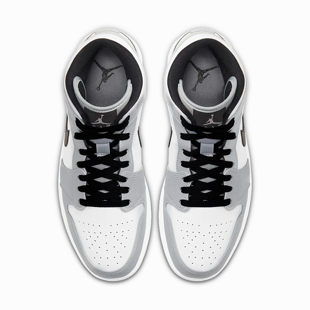 Air Jordan 1 Mid Light Smoke Grey