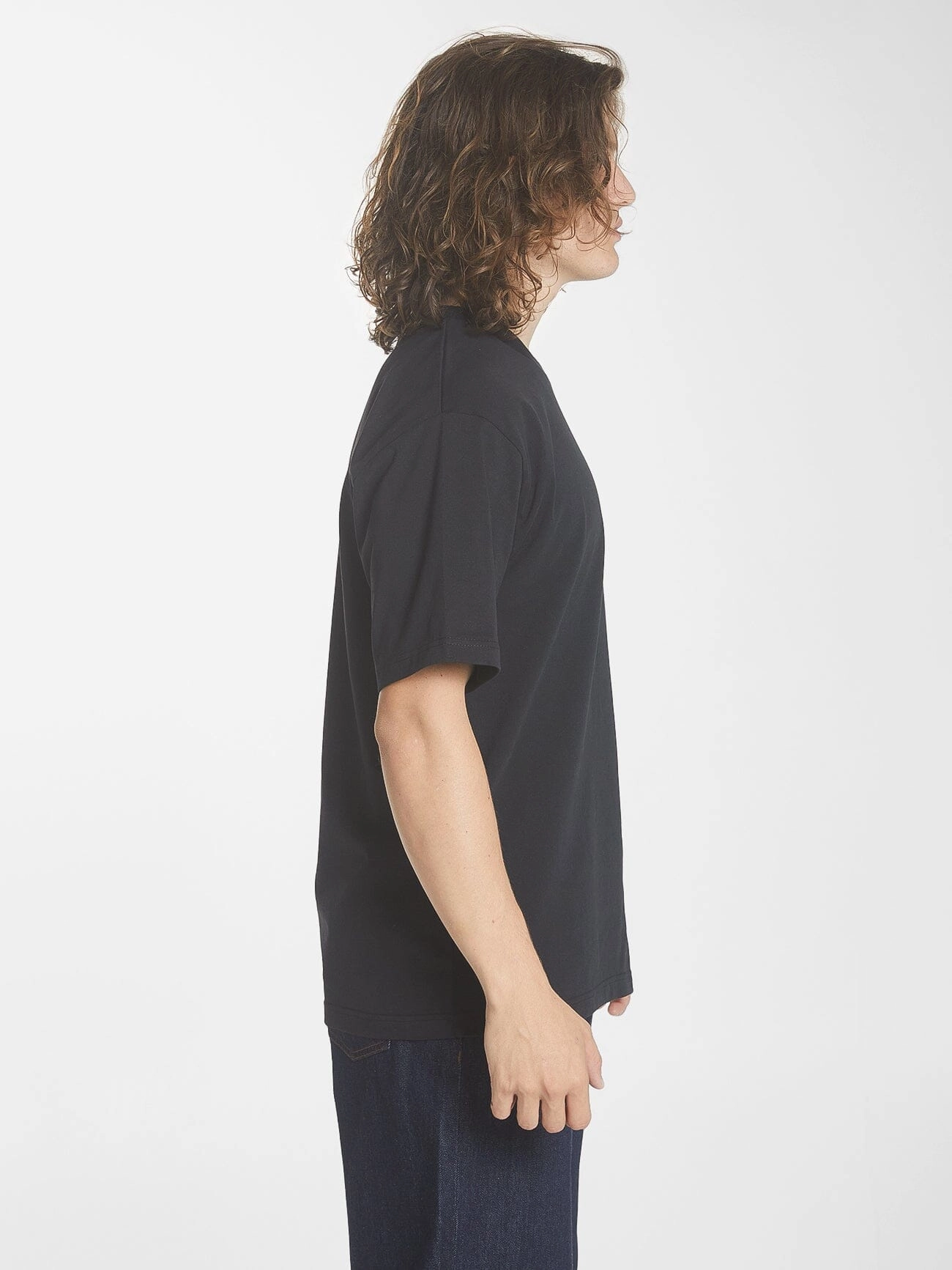 Arch Oversize Fit Tee - Black