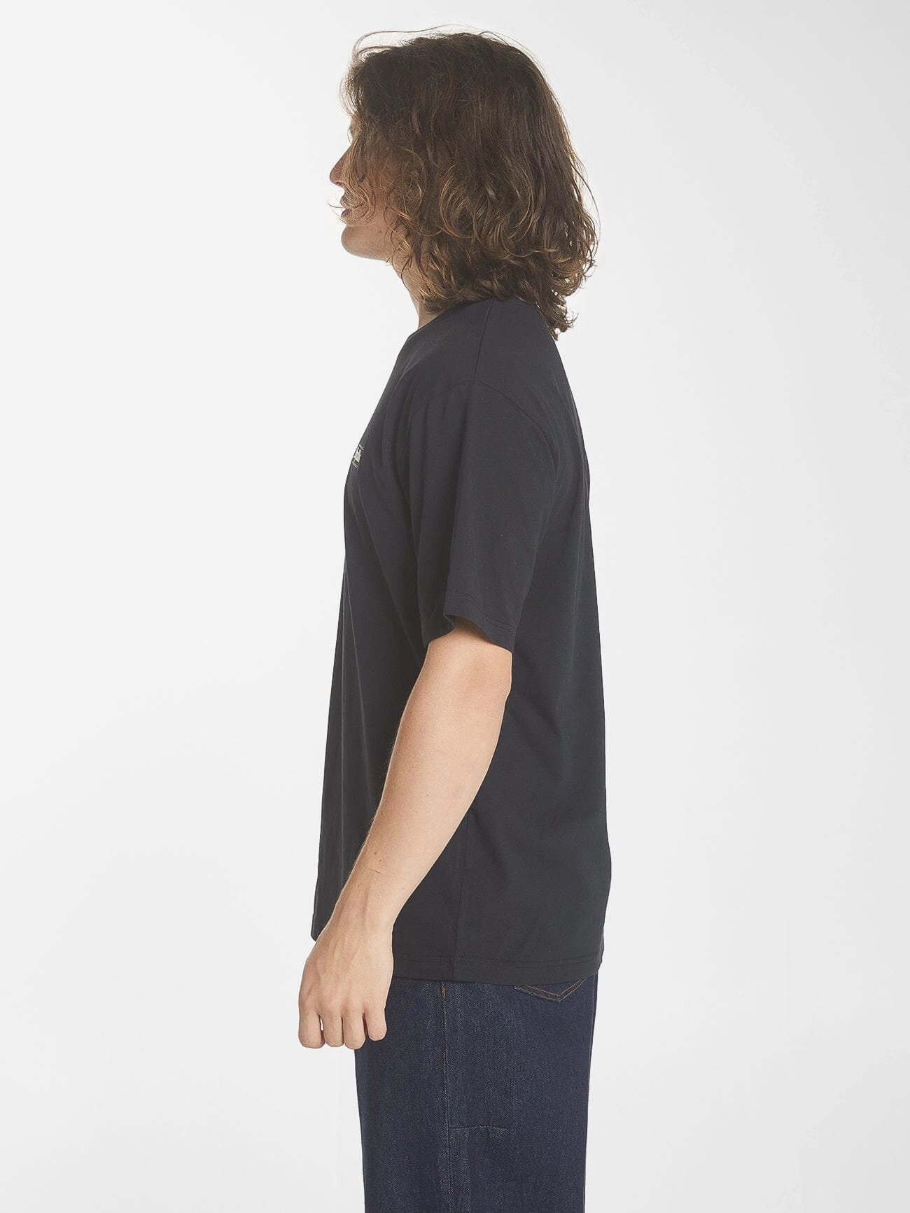Arch Oversize Fit Tee - Black