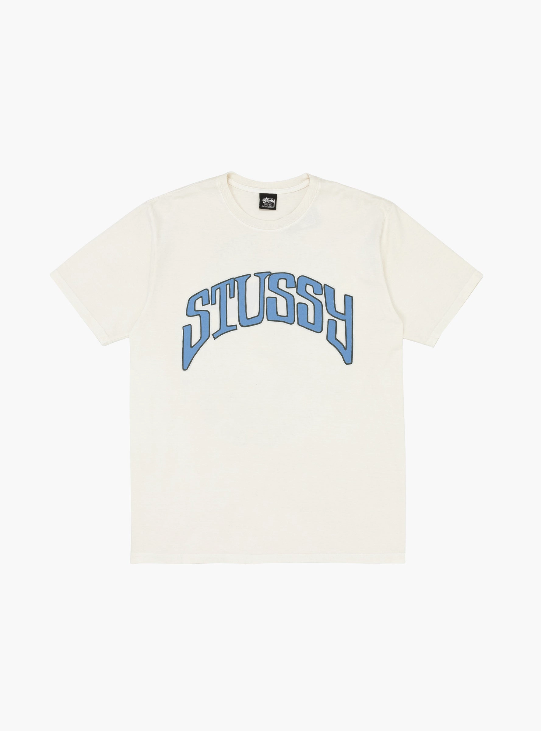 Arched Pigment Dyed Tee Natural