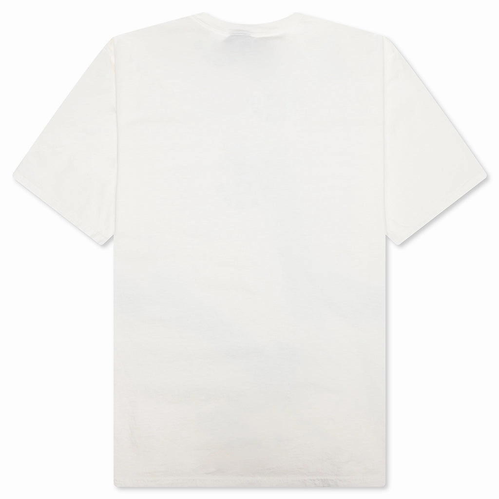 Arched Pigmented Dyed Tee - Natural