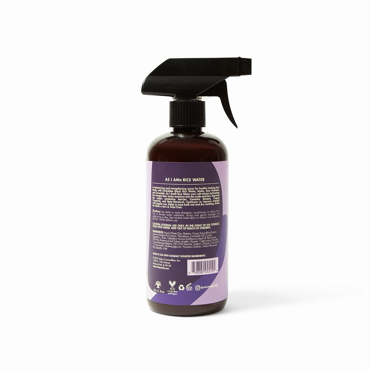 As I Am Rice Water Spray - 16 oz