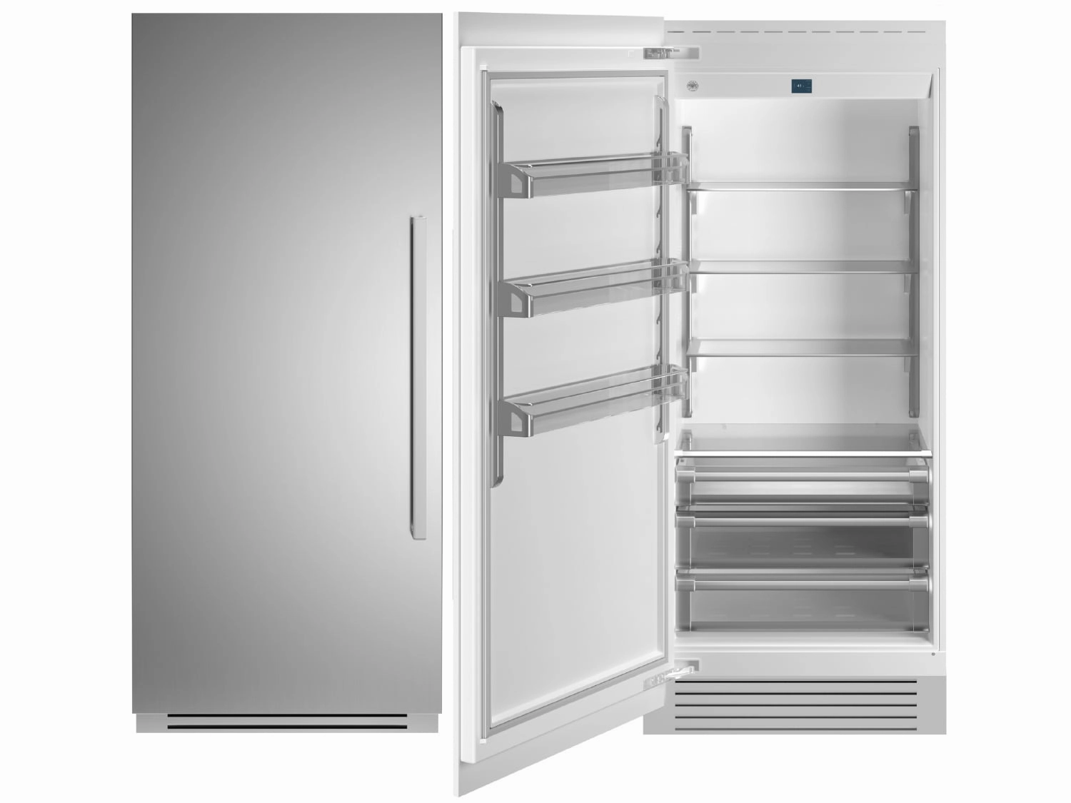 Bertazzoni REF36RCPIXL 36" Built-In Refrigerator Column - Stainless - Left Hinge