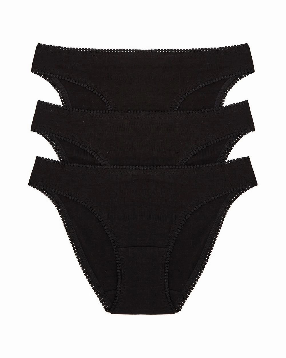 Cabana Cotton Hip Bikini 3 Pack