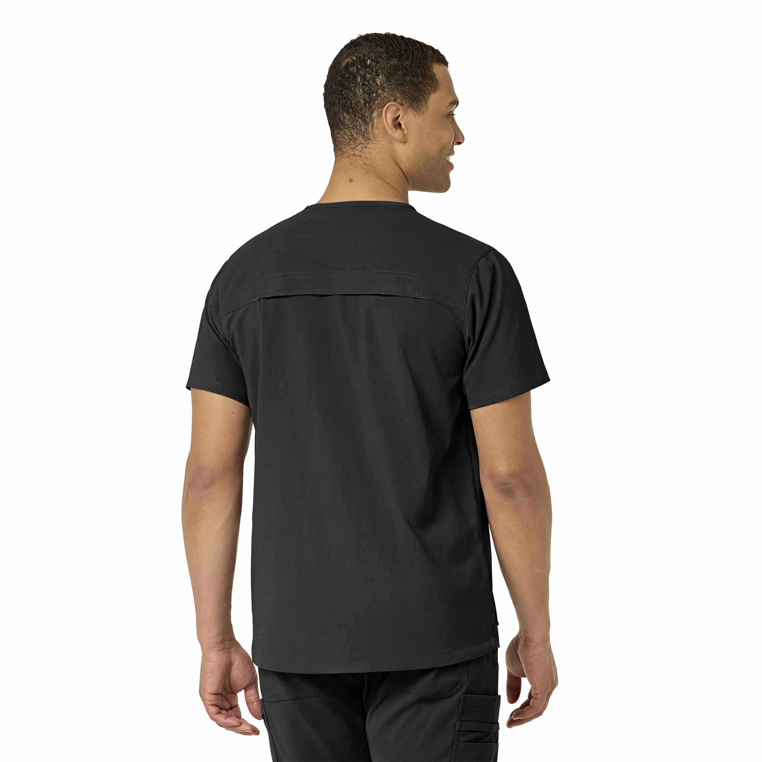 Carhartt Rugged Flex Peak Men's 5-Pocket V-Neck Scrub Top - Black