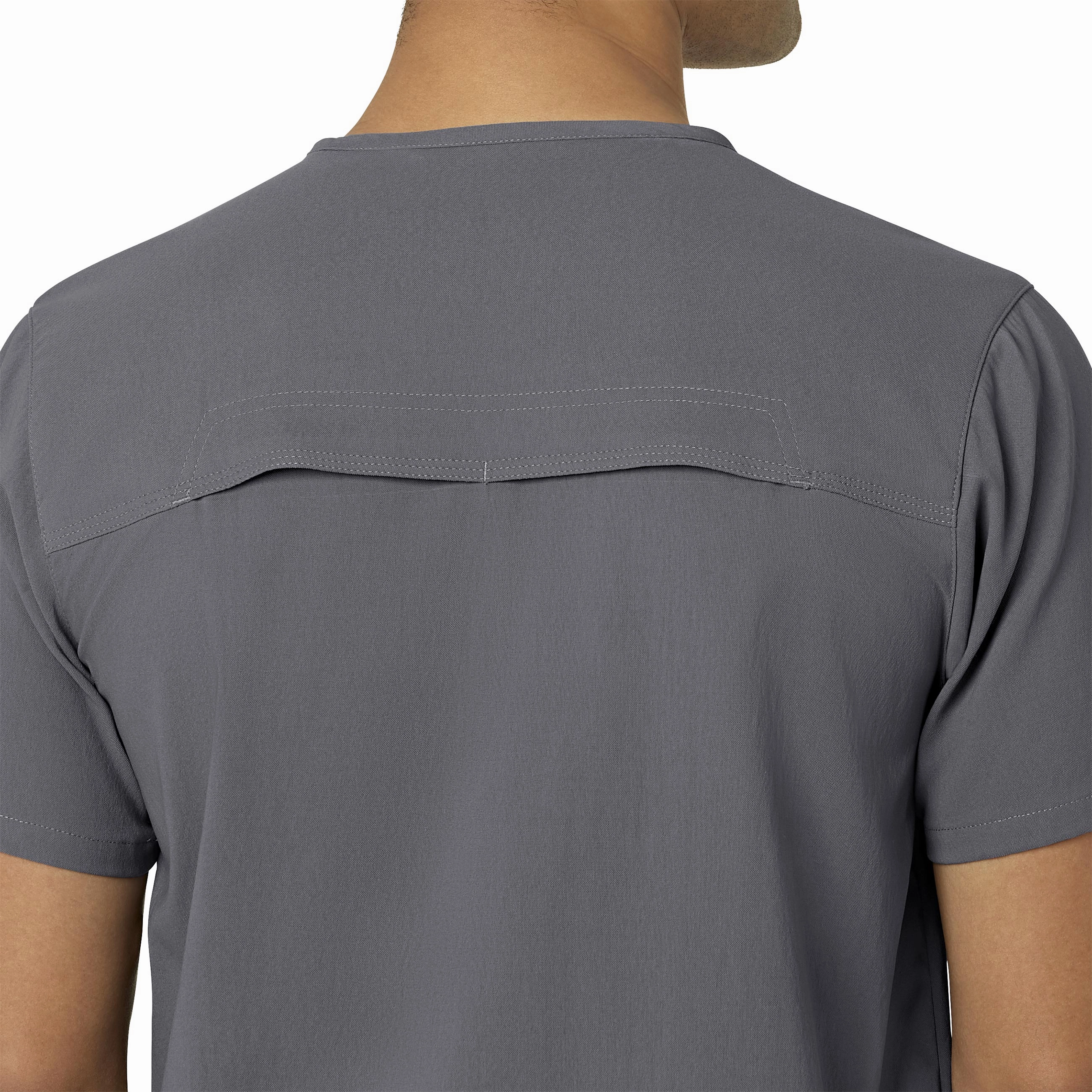 Carhartt Rugged Flex Peak Men's 5-Pocket V-Neck Scrub Top - Pewter