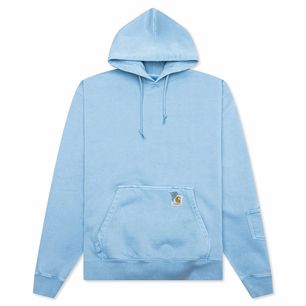Carhartt WIP x Invincible Hooded Pigment Dyed Sweat - Piscine