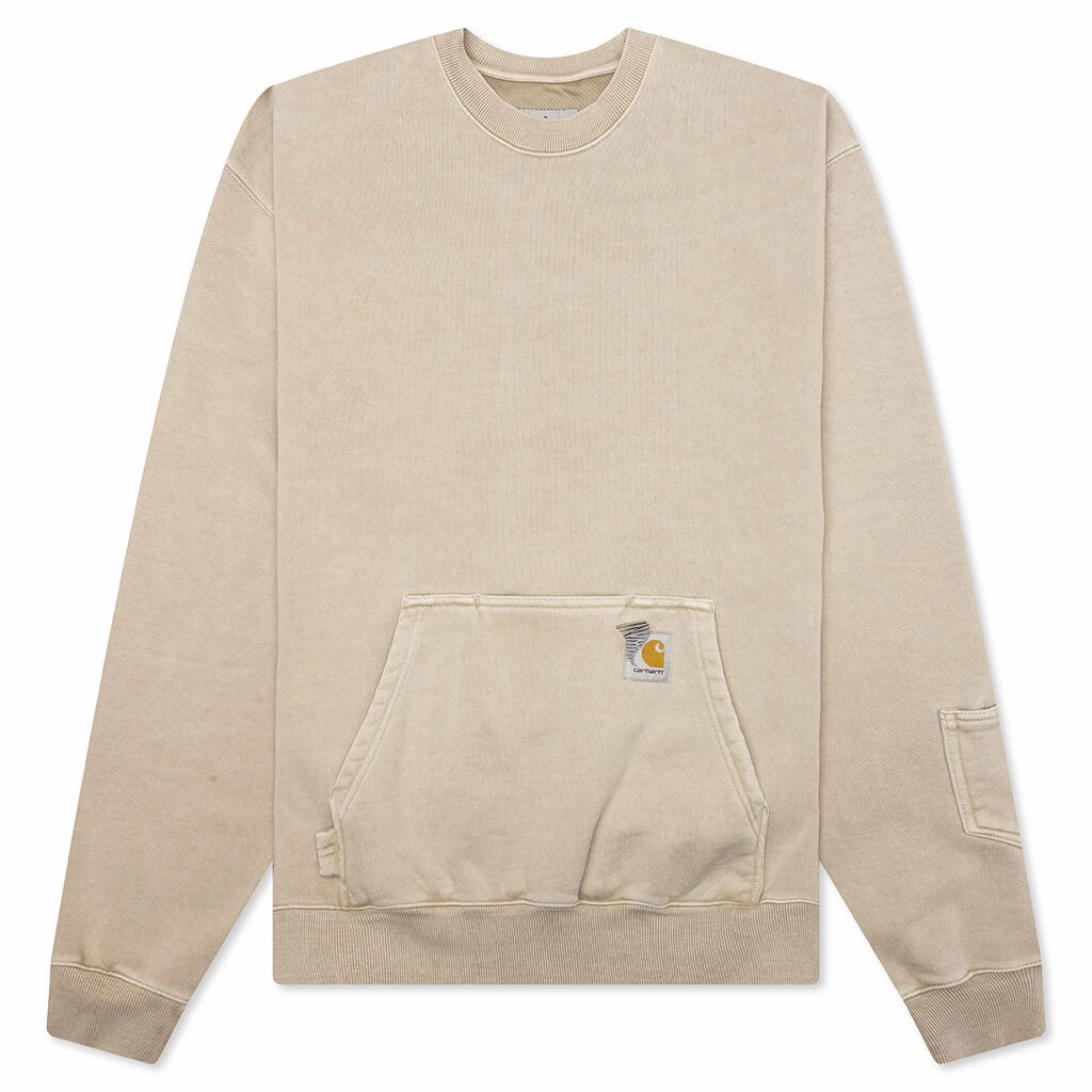Carhartt WIP x Invincible Pigment Dyed Sweatshirt - Simply Taupe