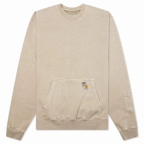 Carhartt WIP x Invincible Pigment Dyed Sweatshirt - Simply Taupe