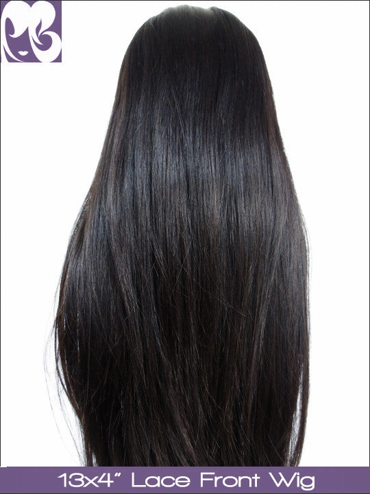 Clearance LACE FRONT WIG: Silky Straight  Natural Color