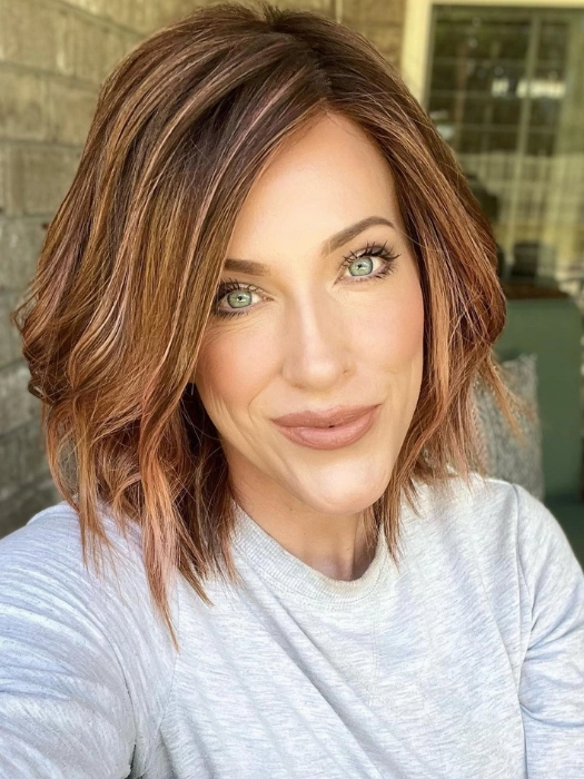 Delight | Synthetic Lace Front Wig (Mono Part)
