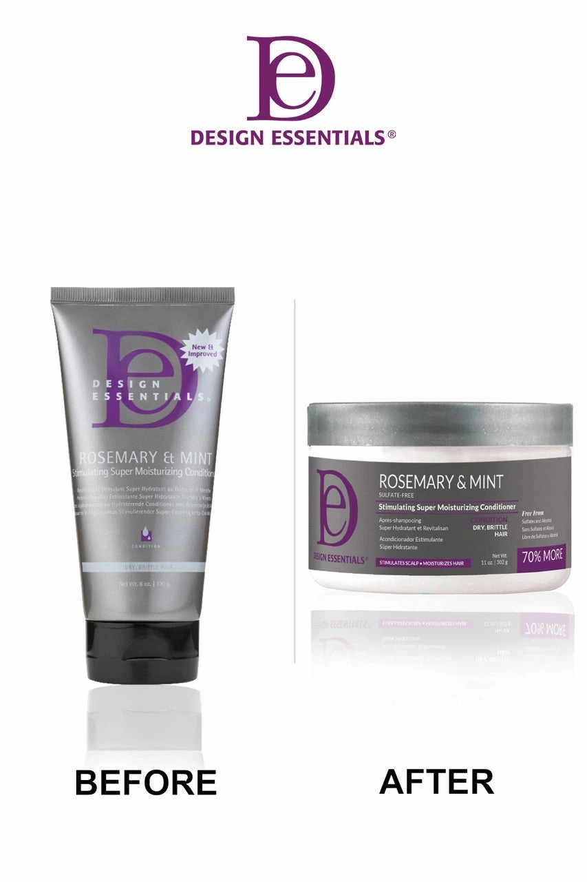 Design Essentials Rosemary & Mint Stimulating Super Moisturizing Conditioner - 11 oz