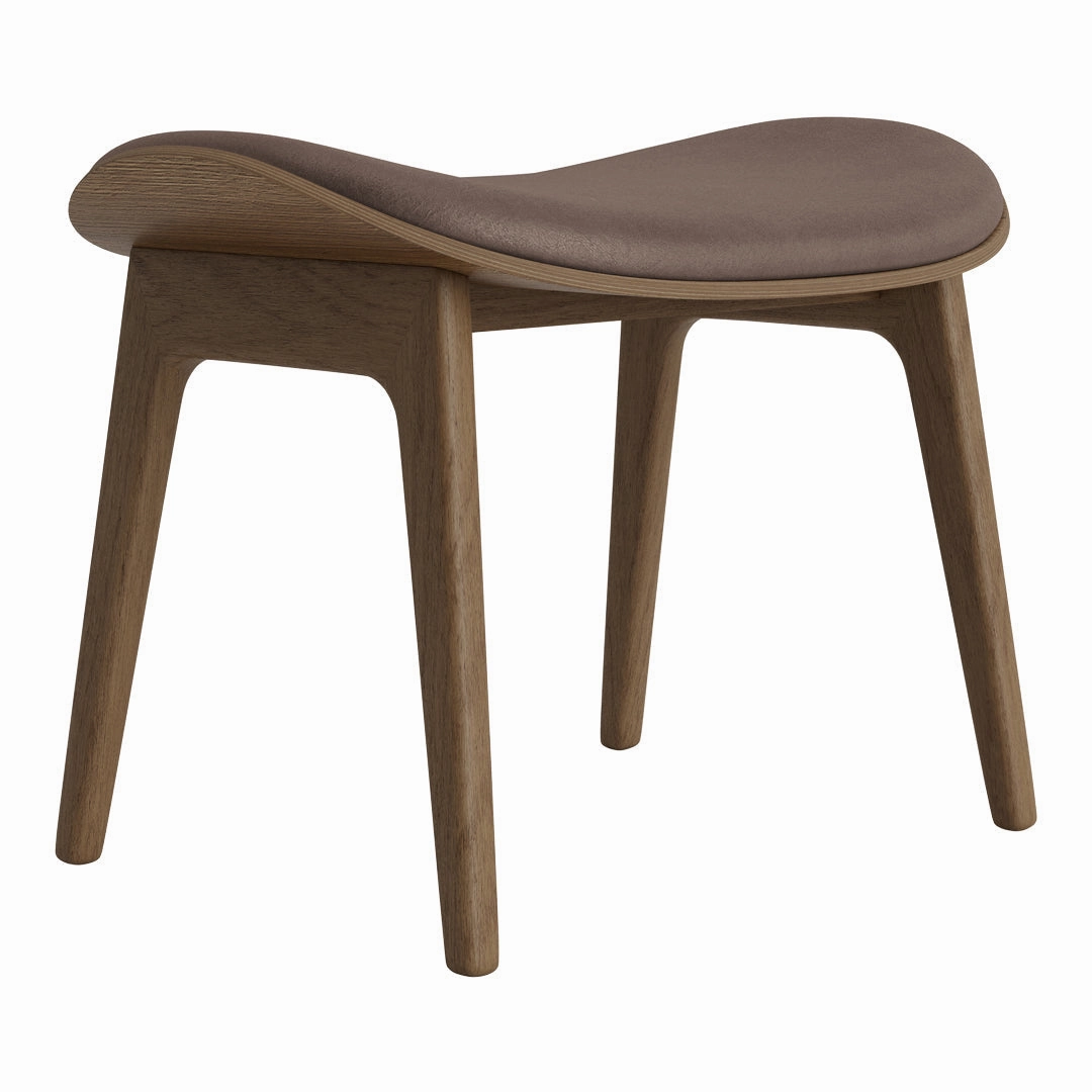 Elephant Lounge Stool - Seat Upholstered