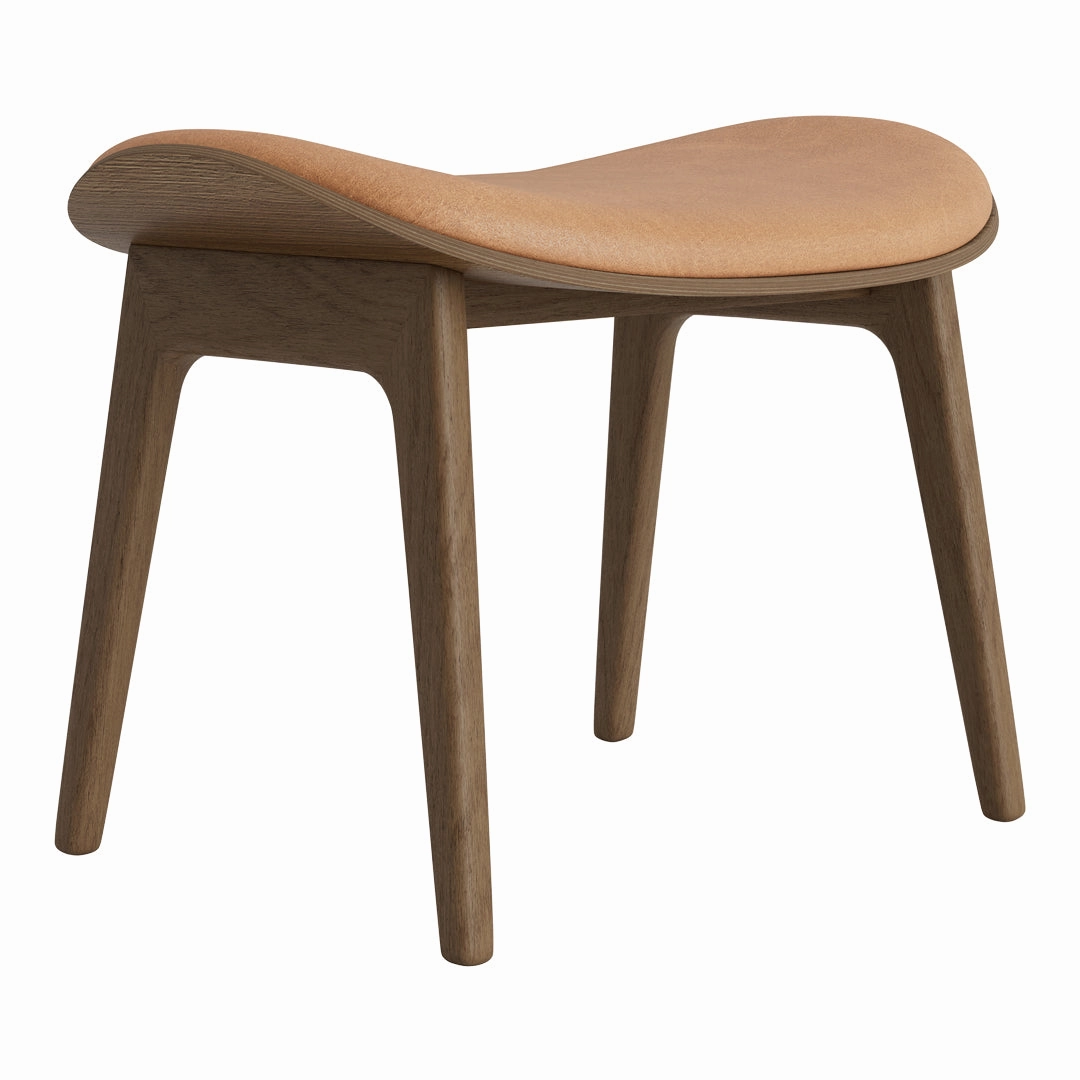 Elephant Lounge Stool - Seat Upholstered