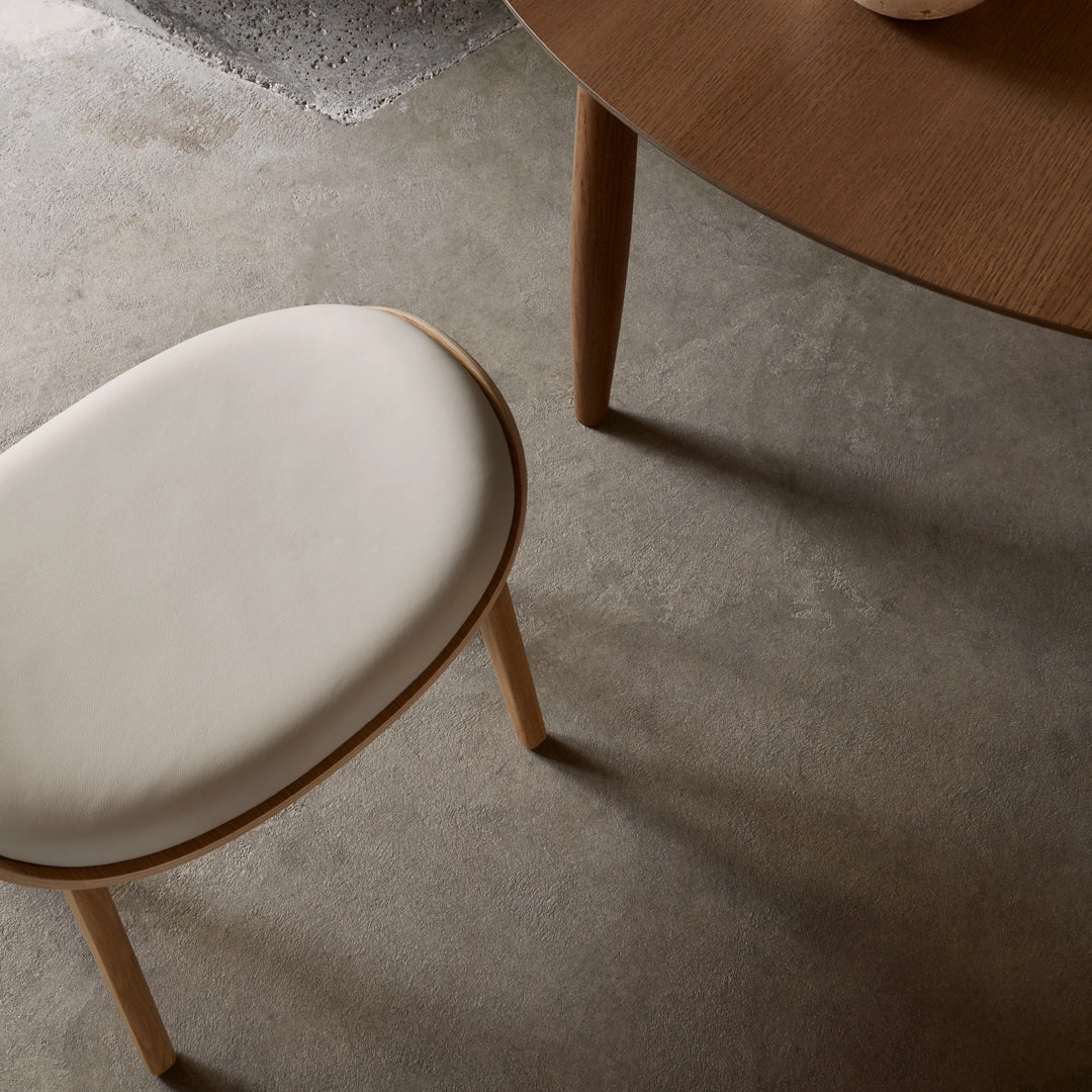 Elephant Lounge Stool - Seat Upholstered