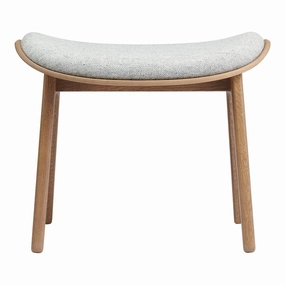 Elephant Lounge Stool - Seat Upholstered