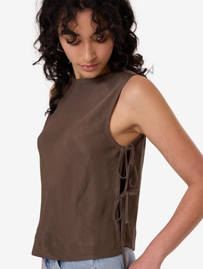 Ember Tie Top - Fungi