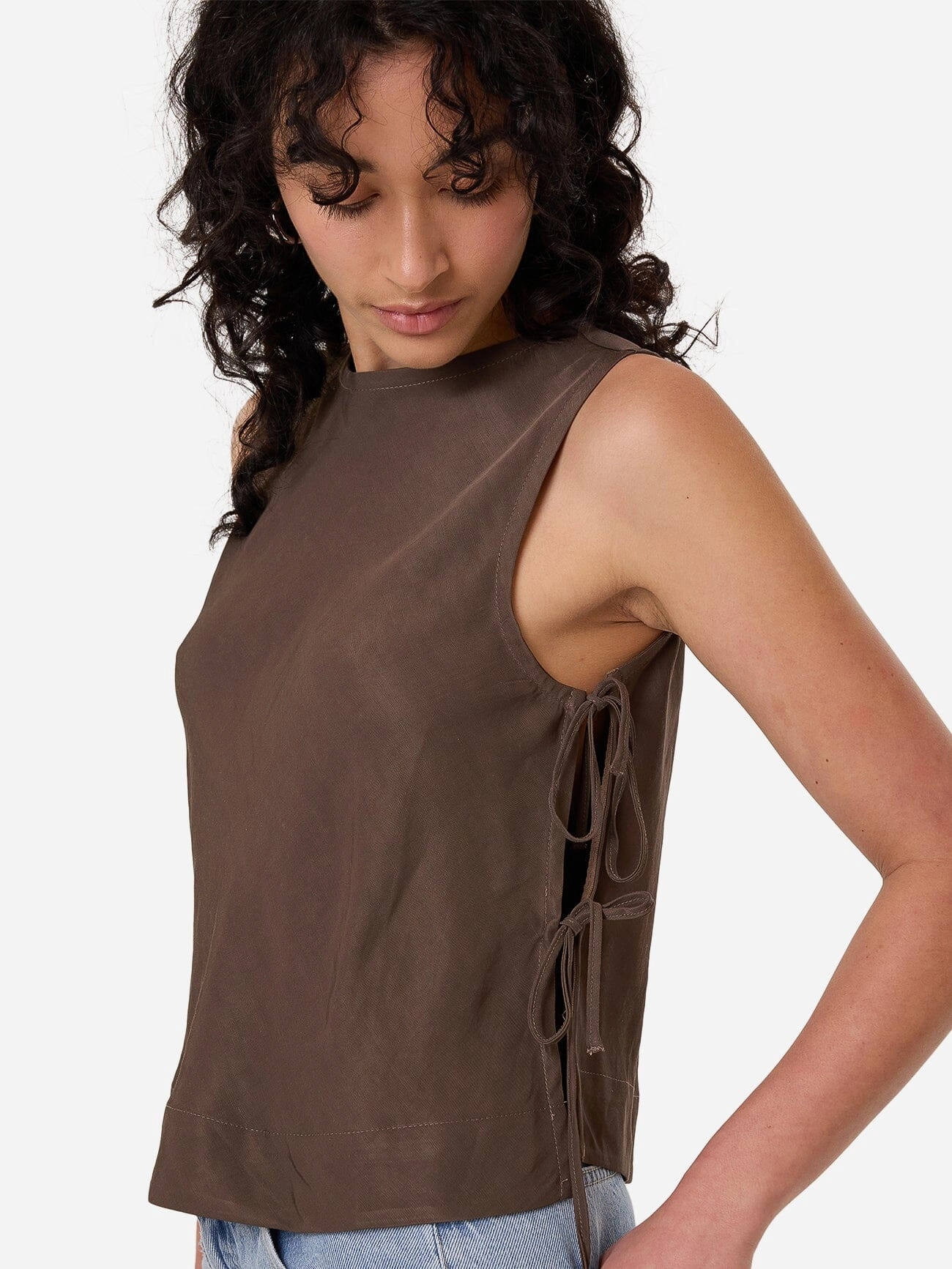 Ember Tie Top - Fungi