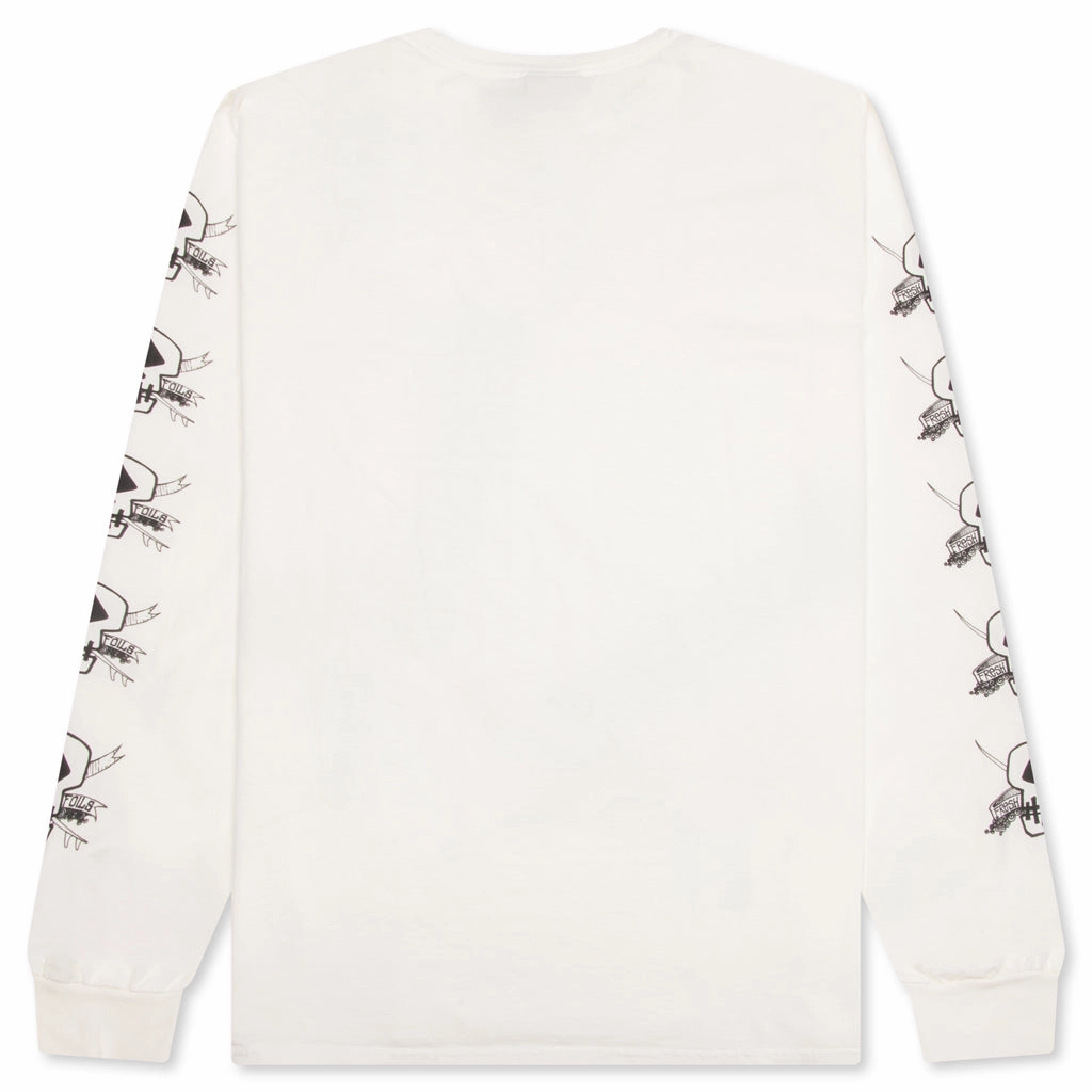 Foils Pigment Dyed L/S Tee - Natural