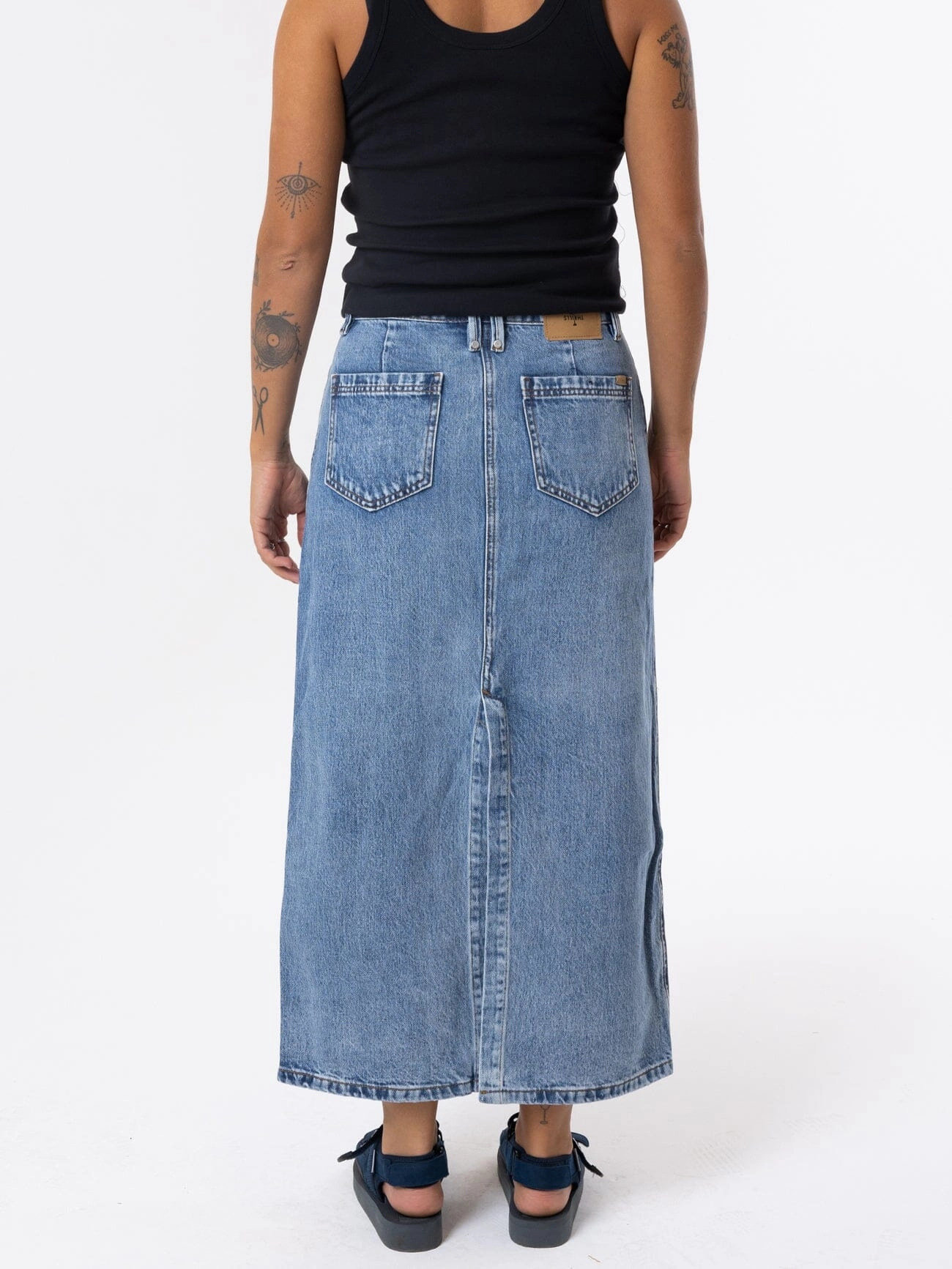 Frankie Skirt - Vintage Timeworn Blue