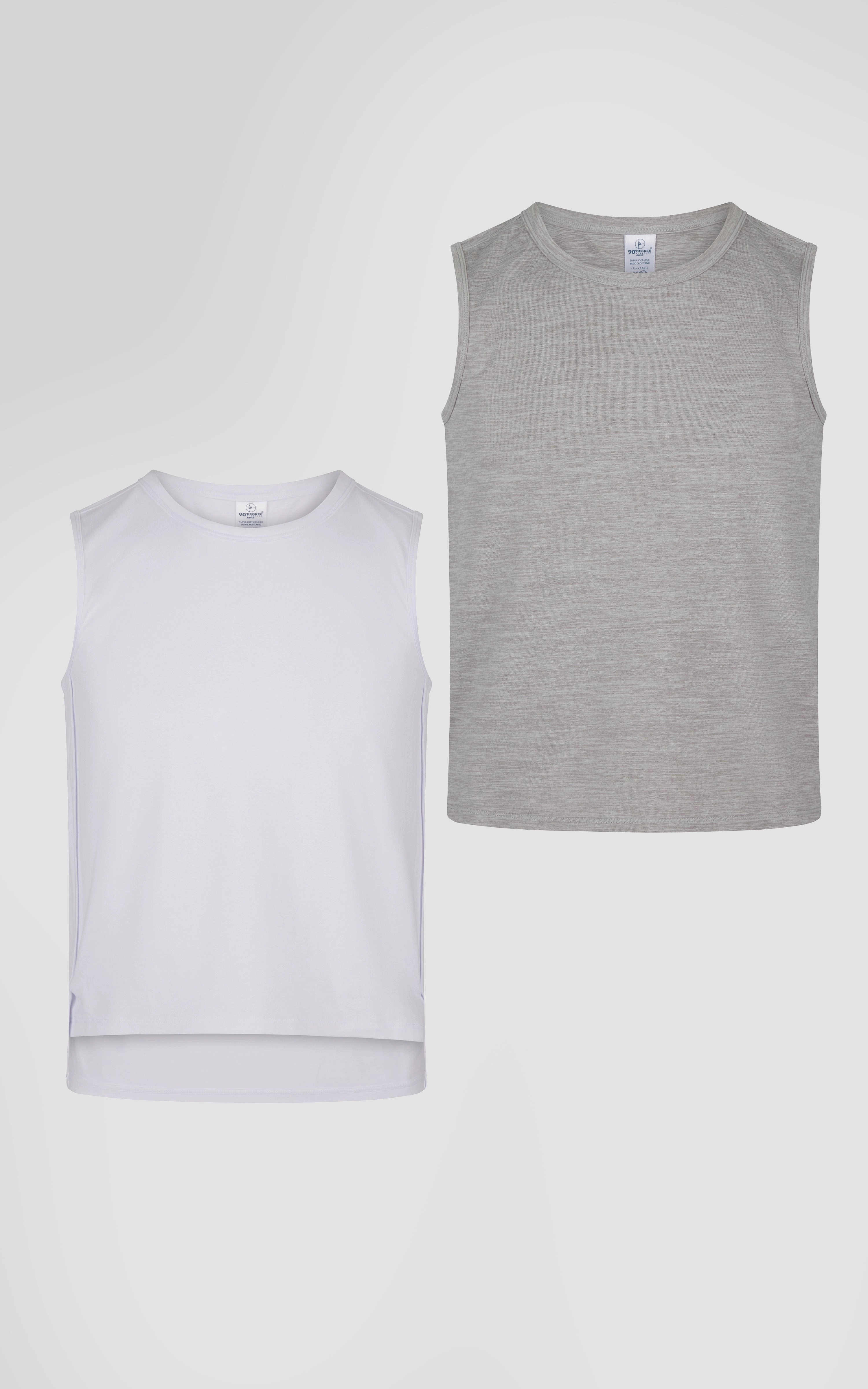 Girls 2PK Cropped Tank