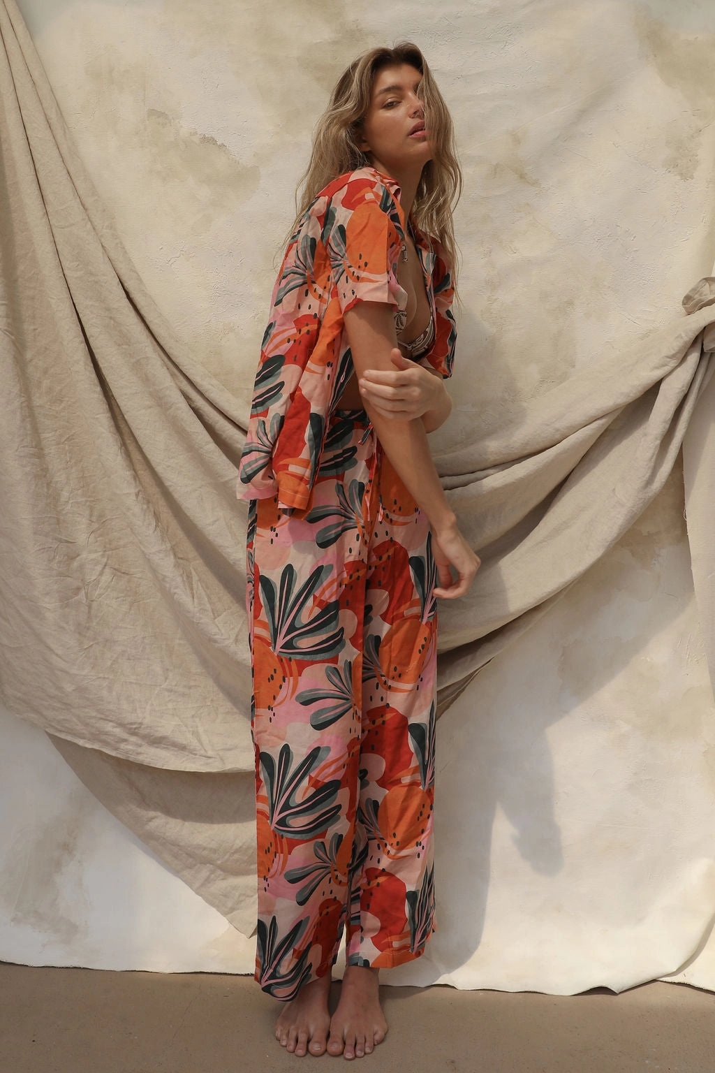 Gita Linen Pant - Siesta
