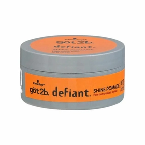 GOT2B DEFIANT SHINE POMADE- FOR CONTROLLED STYLES- 2OZ