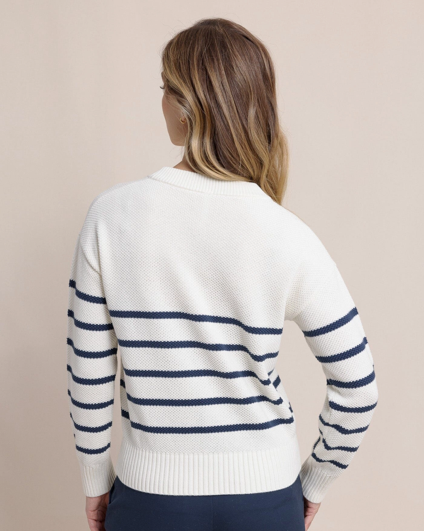 Haisley Stripe Crewneck Sweater