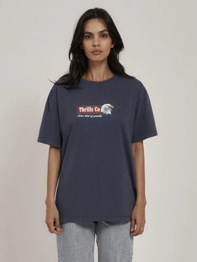 Heavy Strength Merch Fit Tee - Vintage Navy