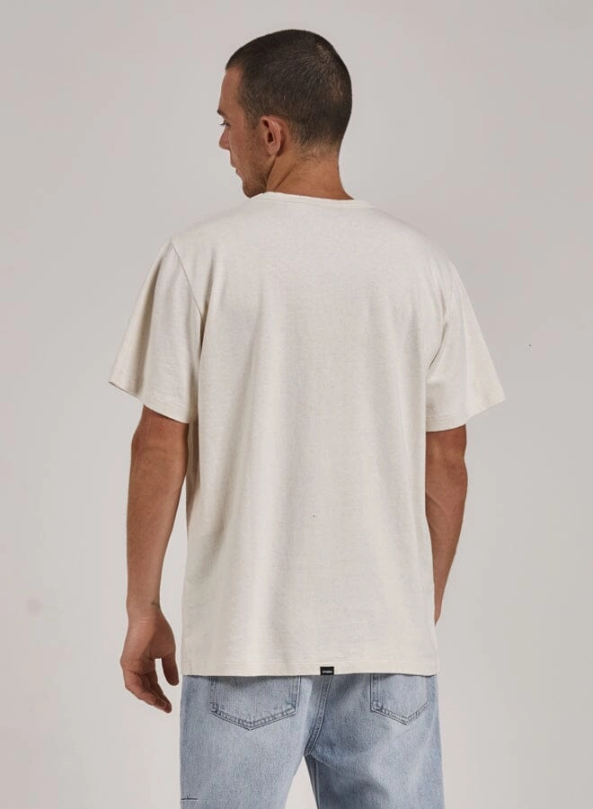 Hemp Natural Effects Merch Fit Tee - Unbleached