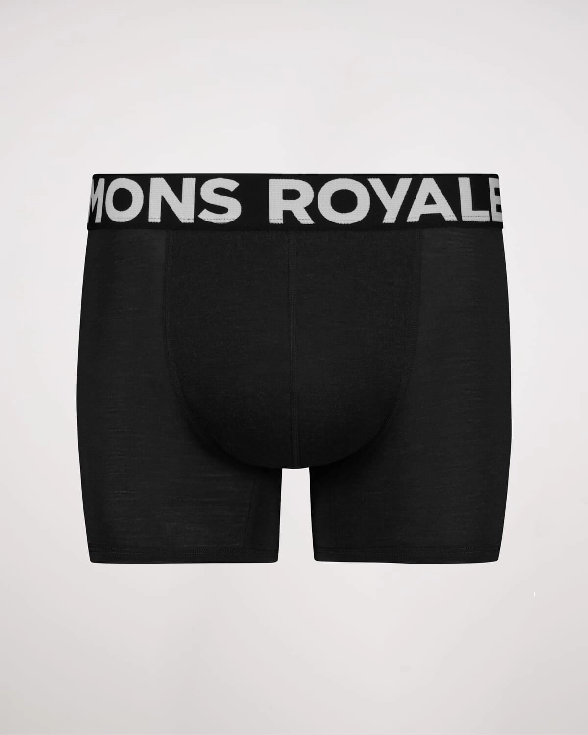 Hold 'em Shorty Merino Boxer - Black