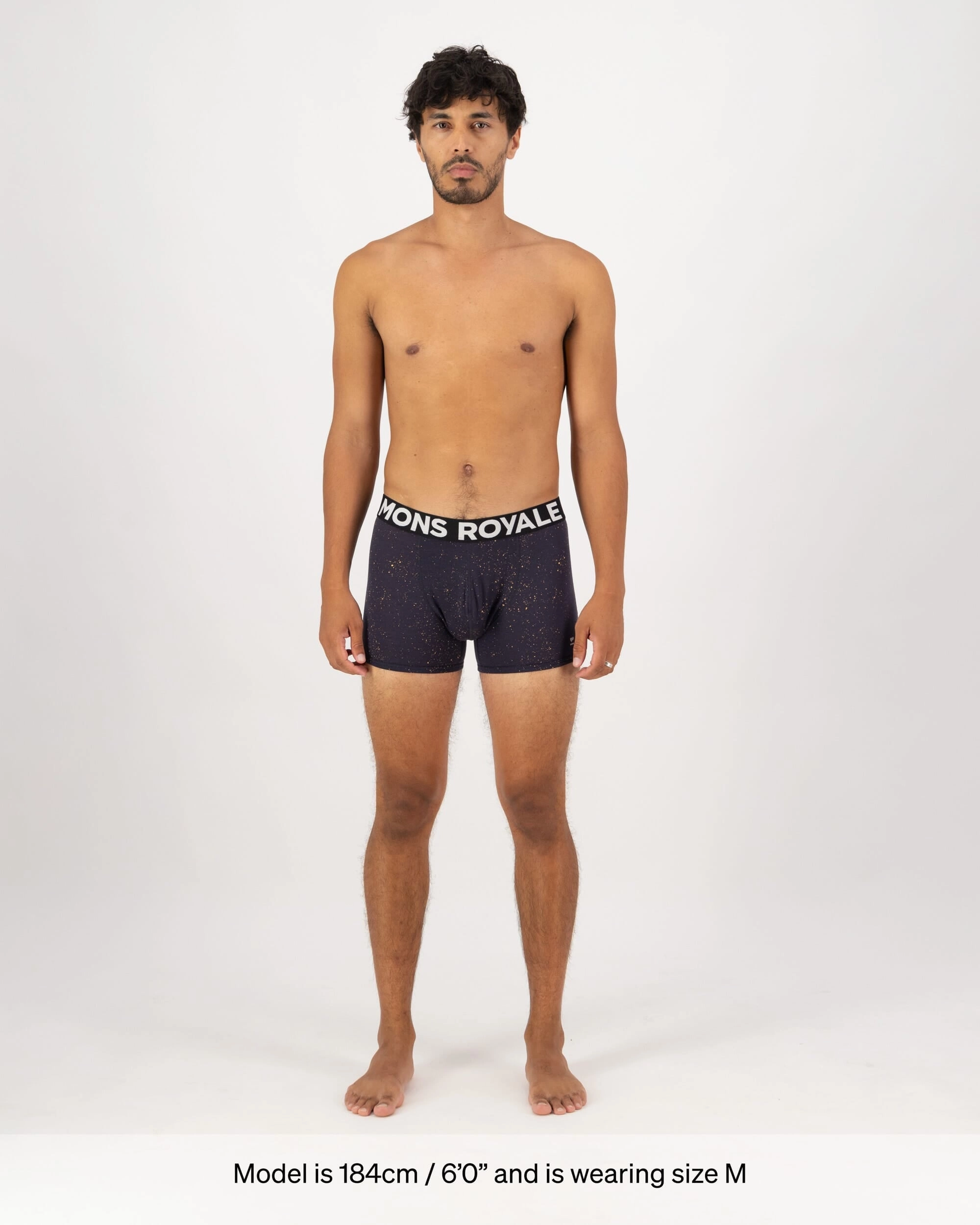 Hold 'em Shorty Merino Boxer - Cosmic