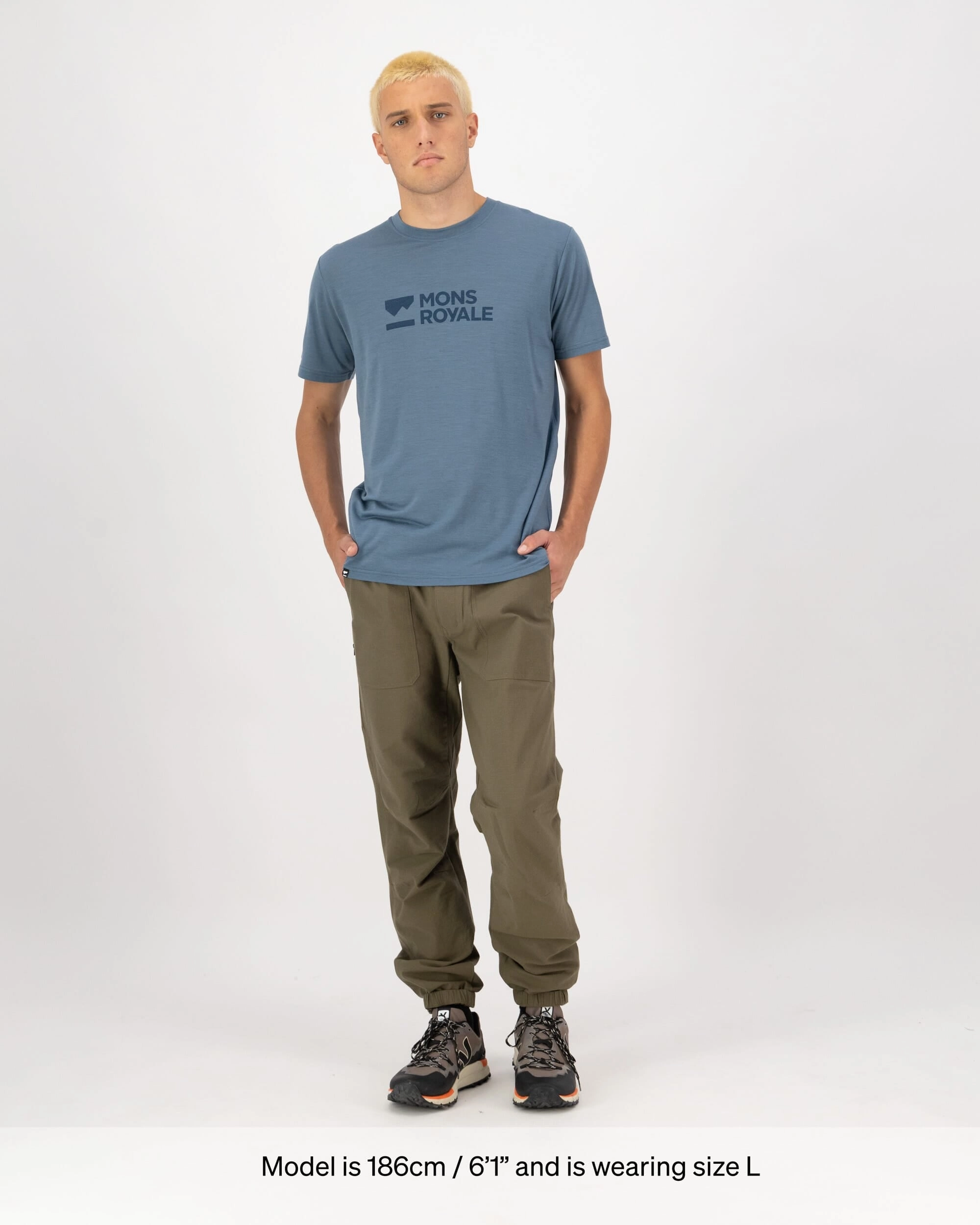 Icon Merino Classic T-Shirt - Goblin Blue