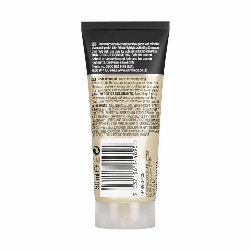 John Frieda Sheer Blonde Highlight Activating Moisturising Conditioner 50ml