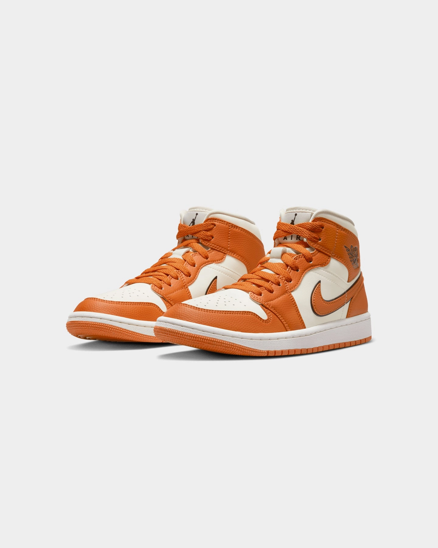 Jordan Women's Air Jordan 1 Mid SE Sport Spice Coconut Milk/Sport Spice-Black-Sail