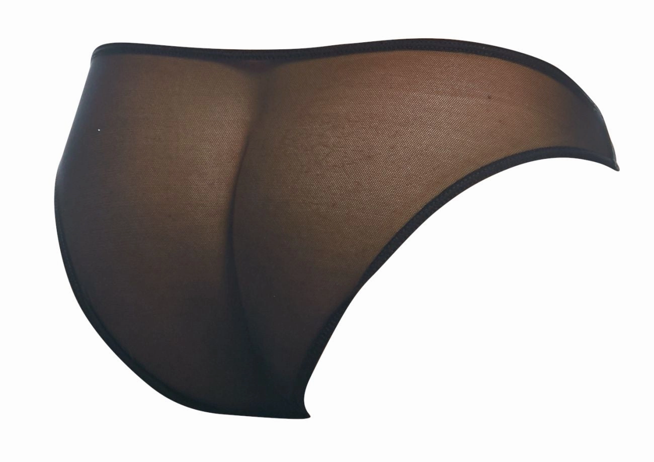 JUSTIN SIMON XSJ01 Classic Bikini Color Black Mesh