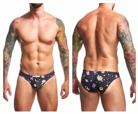 JUSTIN SIMON XSJ01 Classic Bikini Color Psycodelic