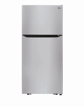 LG Stainless Steel 30” Top Mount Refrigerator (20 Cu.Ft.) - LTCS20020S