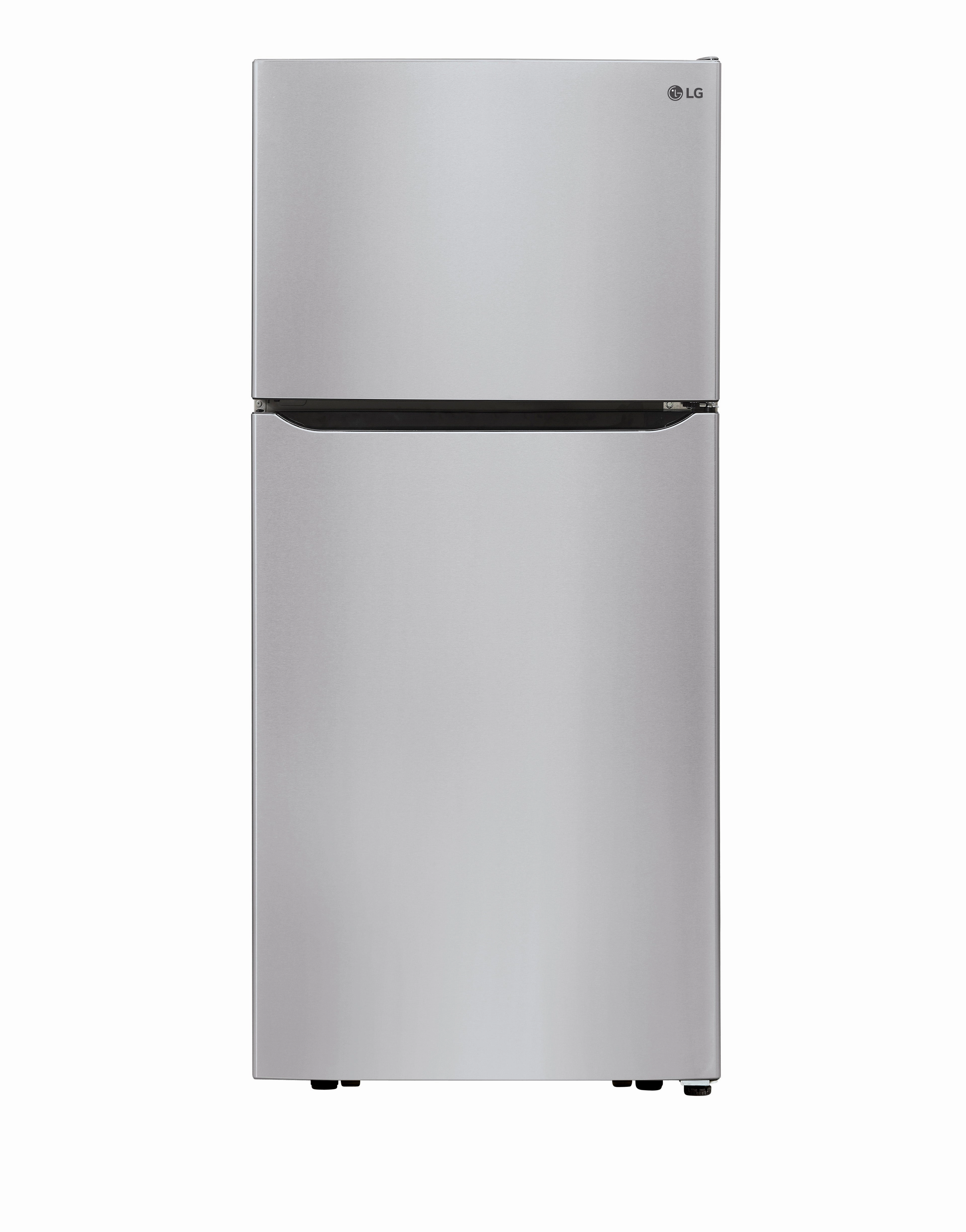 LG Stainless Steel 30” Top Mount Refrigerator (20 Cu.Ft.) - LTCS20020S