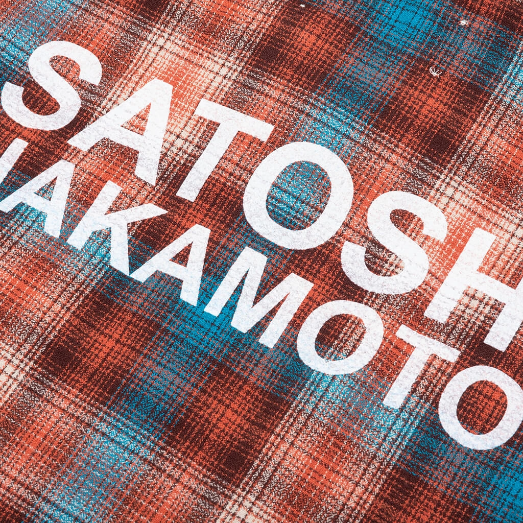 Logo Flannel - Red/Blue