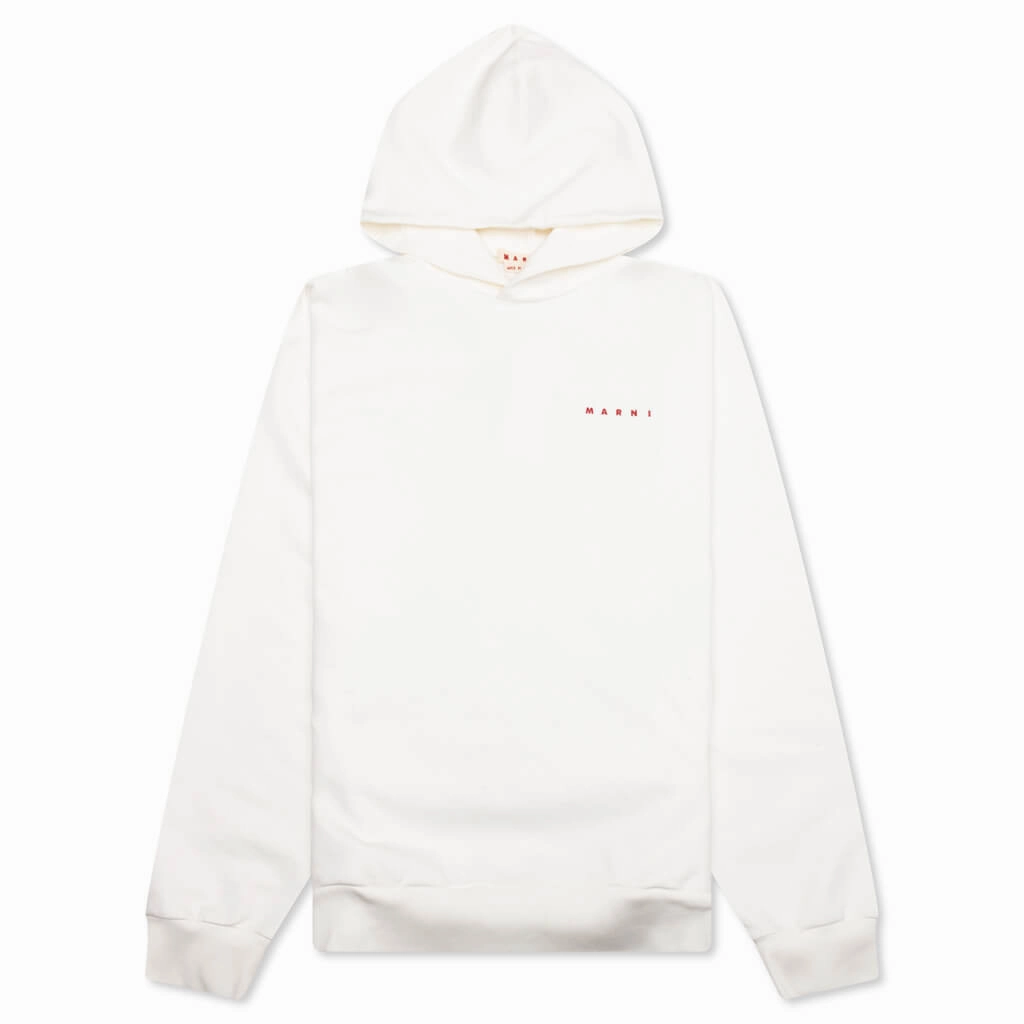 Logo Hoodie - Natural White